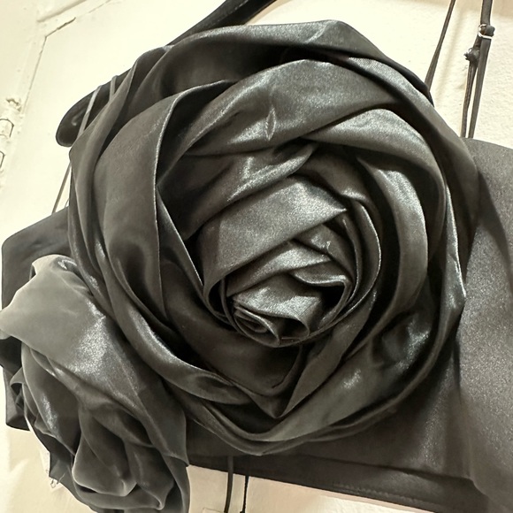 NWT Zara Floral Appliqué Top XL - Picture 6 of 8